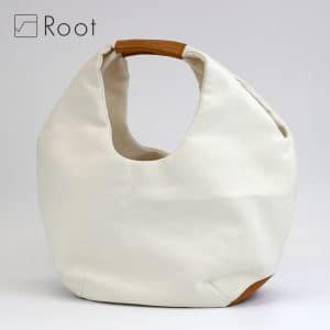 キナリの和紙帆布と丸いフォルムが可愛いバルーンバッグ