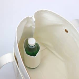 大容量なバッグでもスッキリな見た目をキープ